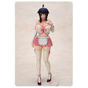 Bakunyuu Maid Hunting Yuzuki Pink Version Statue